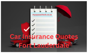 Car Insurance Quotes Fort Lauderdale