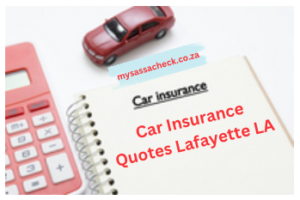Car Insurance Quotes Lafayette LA